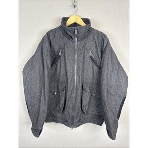 Adidas By Stella McCartney Ski Jacket Women’s L Grey Winter Insulated No Hood